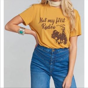 Show Me Your Mumu Not My First Rodeo Coalson Tee